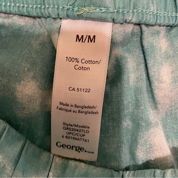 BUNDLE DEAL 🛍️⭐️🤩 3 Medium George PJ Shorts with 3 BONUS tops - Picture 12 of 12